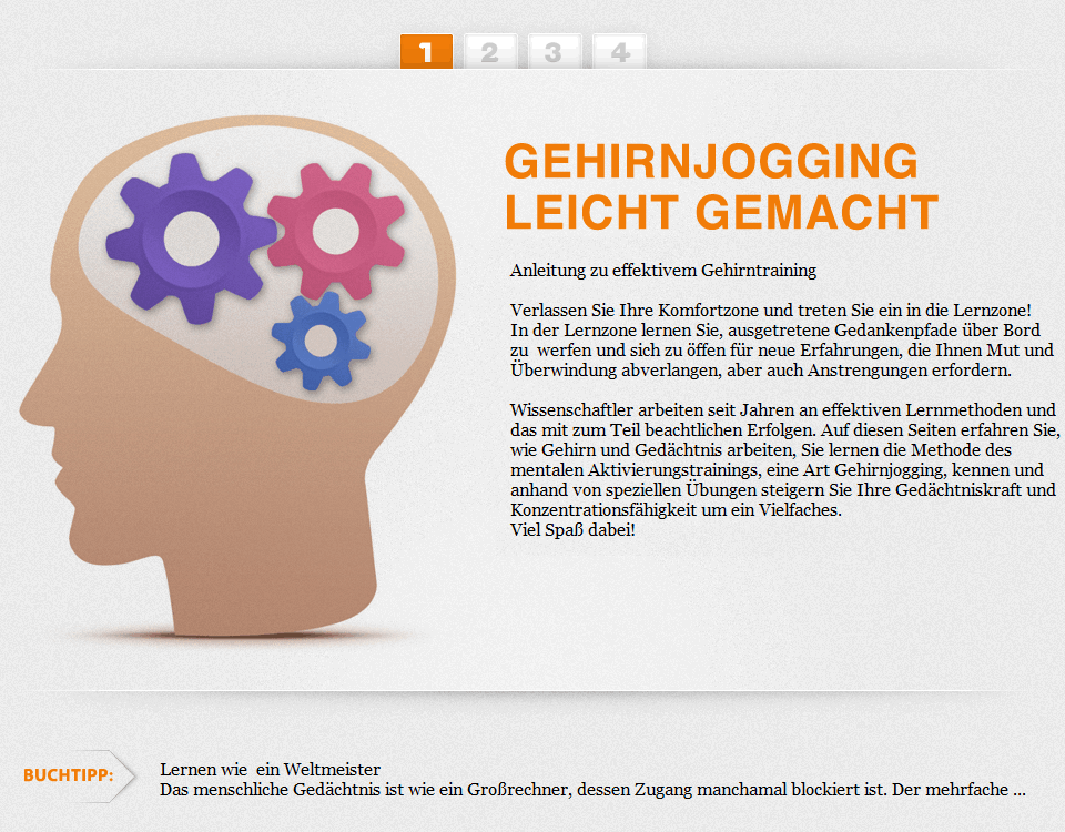 Gehirnjogging leicht gemacht